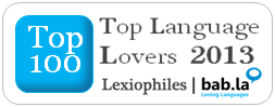 Top 100 language blog 2013